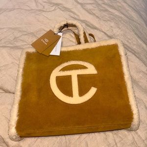 Telfar x UGG Shopping Bag Medium Chestnut
